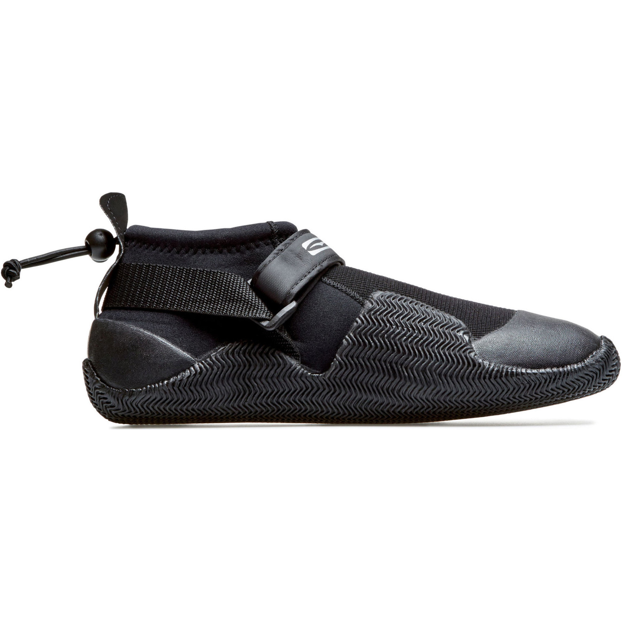 2026 GUL Strapped Power Slipper 3mm Wetsuit Shoe BO1265-B7 - Black
